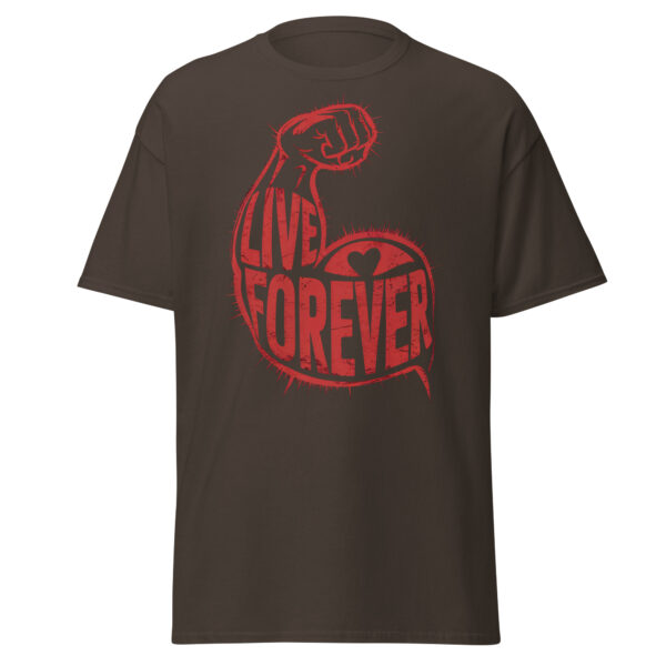 T-Shirt Live Forever Power Fist