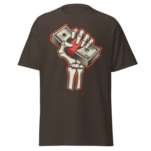 T-Shirt Skeleton Money Grip