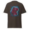 T-Shirt Neon Rex Roar – T‑Rex Skull Shockwave