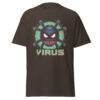 T-Shirt Pixel Virus Overlord – Retro Malware Bot