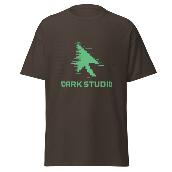 T-Shirt Dark Studio Glitch Cursor – Binary Hacker
