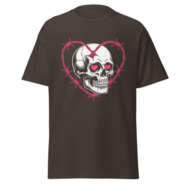 T-Shirt LoveKills Skull – Herz Stacheldraht