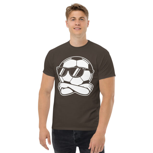 T-Shirt Cool Soccer Mood – Fußball Emoji