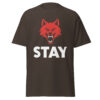 T-Shirt STAY WILD Wolf – Red Alpha