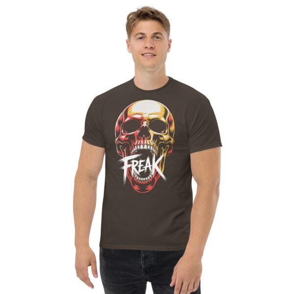 T-Shirt FREAK Skull Scream – Bold Grunge