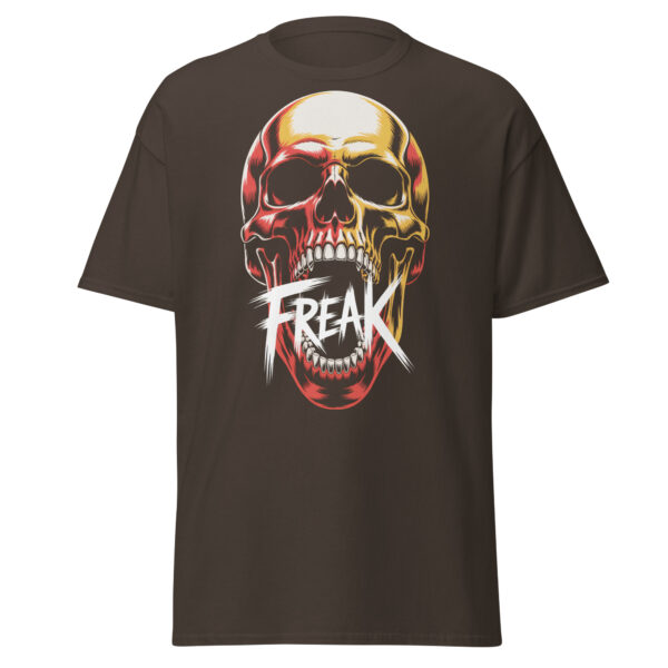 T-Shirt FREAK Skull Scream – Bold Grunge