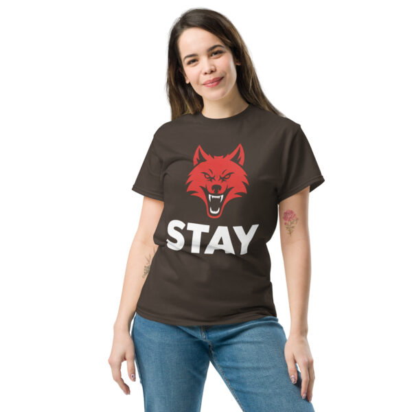 T-Shirt STAY WOLF – Wolf Shirt, Stay Wild, Rudelpower