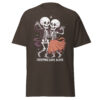 T-Shirt CREEPING LOVE ALIVE – Dancing Skeletons, Retro Horror Romance