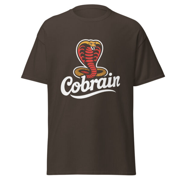 T-Shirt Cobrain – Cobra Brain, Retro Snake Script