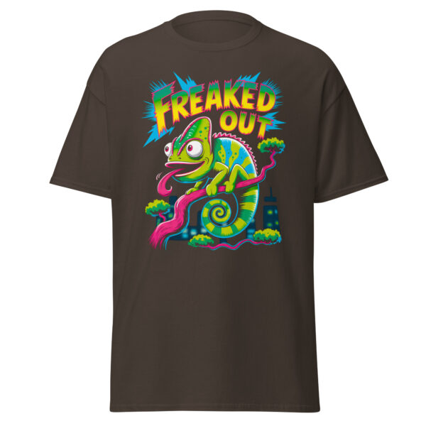 T-Shirt FREAKED OUT – Neon Chameleon, Street Pop
