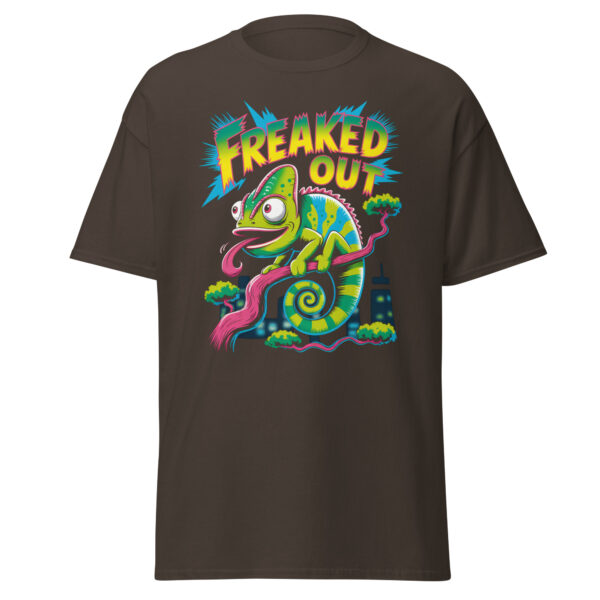 T-Shirt FREAKED OUT – Neon Chameleon Hype