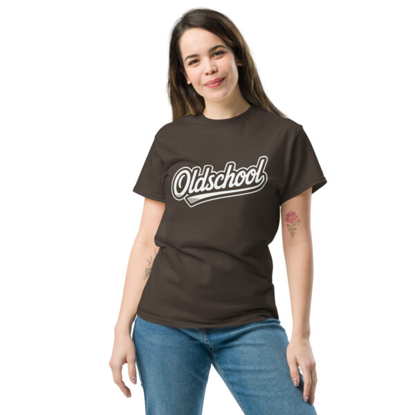 T-Shirt Oldschool Script – Vintage Baseball Style