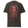 T-Shirt DEVIL Inferno – Horned Head, Occult Circle