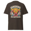 T-Shirt Sunshine and Suffering – Retro Sun