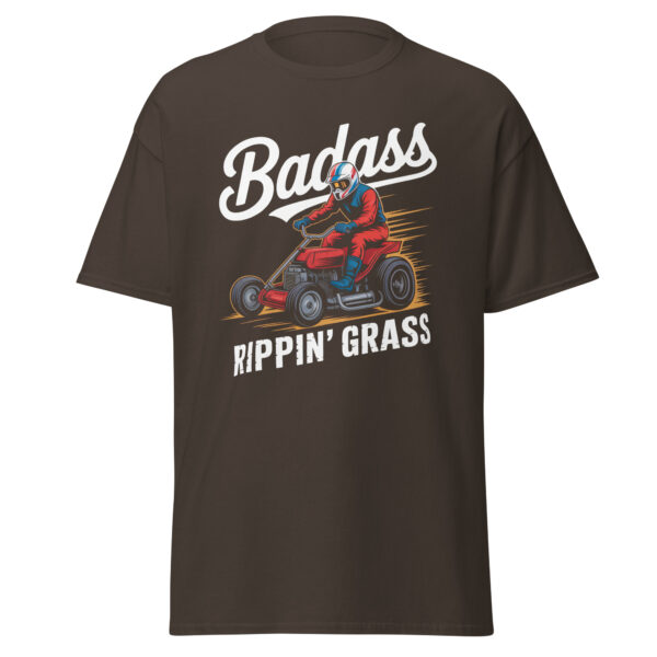 T-Shirt Badass Rippin’ Grass – Rasenmäher Racer