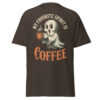T-Shirt Ghost Coffee – „My Favorite Spirit is Coffee“ – Kaffee Geist Shirt