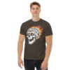 T-Shirt Flammenschädel Obey Slave – Streetwear, Totenkopf