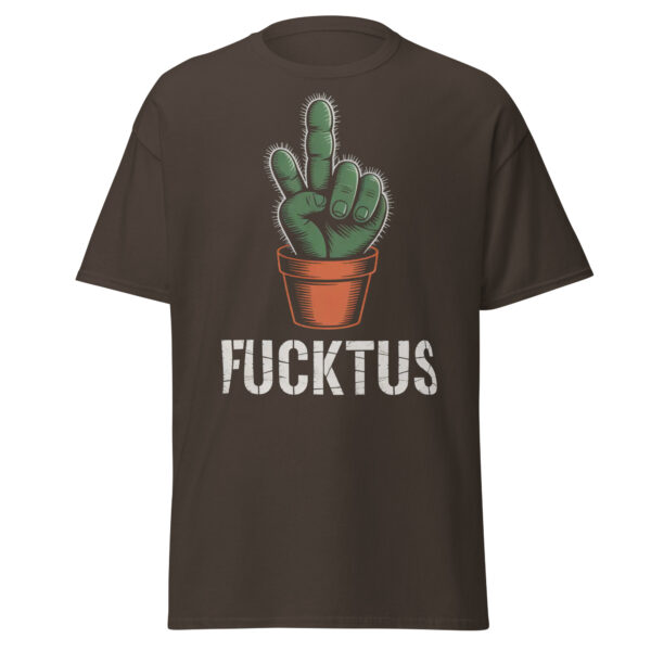 T-Shirt Fucktus Hand – Kaktus, Humor