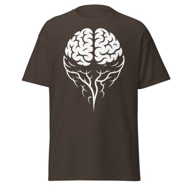 T-Shirt Brain Heart – Minimal, Mind