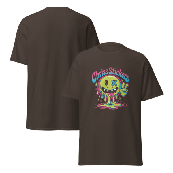 T-Shirt ChrissStickers Drip Smiley Peace – Sticker