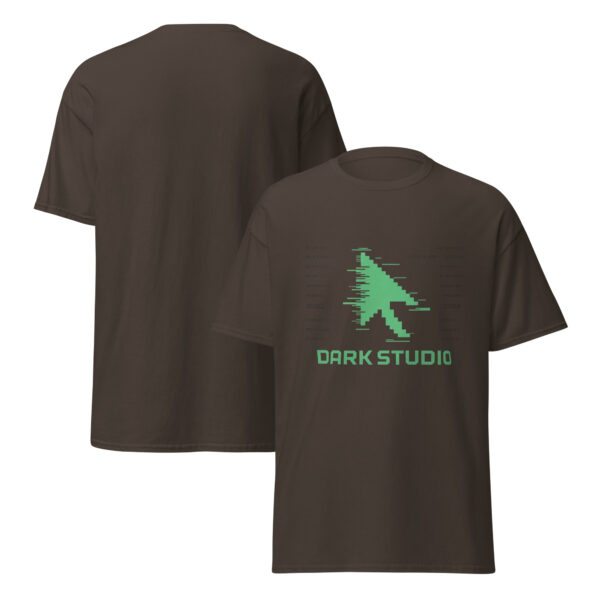 T-Shirt Dark Studio Glitch Cursor – Binary Hacker