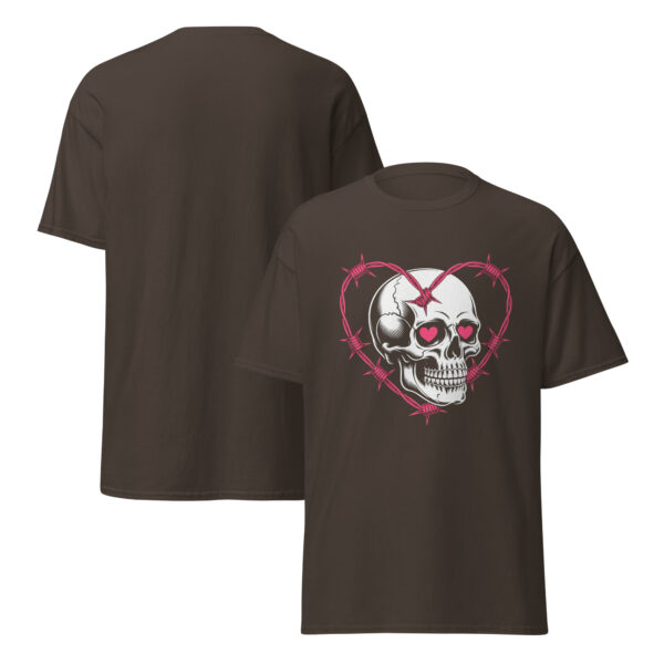 T-Shirt LoveKills Skull – Herz Stacheldraht