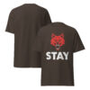 T-Shirt STAY WILD Wolf – Red Alpha
