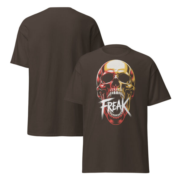 T-Shirt FREAK Skull Scream – Bold Grunge