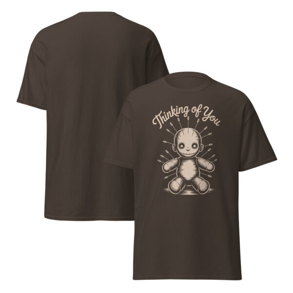 T-Shirt Thinking of You Voodoo – Voodoo Puppe Shirt, Dark Humor