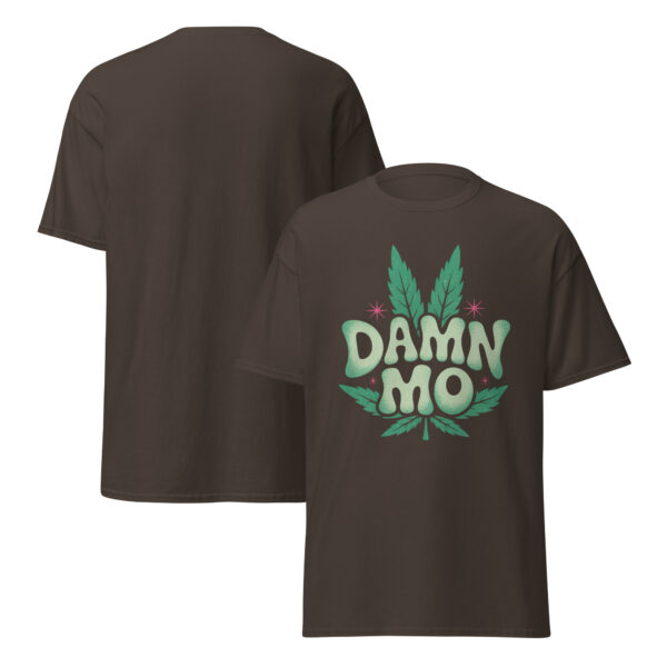 T-Shirt DAMN MO – Weed Leaves, Stoner Vibes