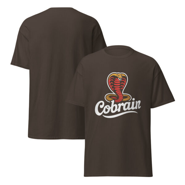 T-Shirt Cobrain – Cobra Brain, Retro Snake Script