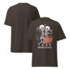 T-Shirt CREEPING LOVE ALIVE – Dancing Skeletons, Retro Horror Romance