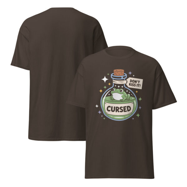 T-Shirt Cursed Frog – Don’t Kiss It, Witch Bottle