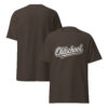 T-Shirt Oldschool Script – Vintage Baseball Style