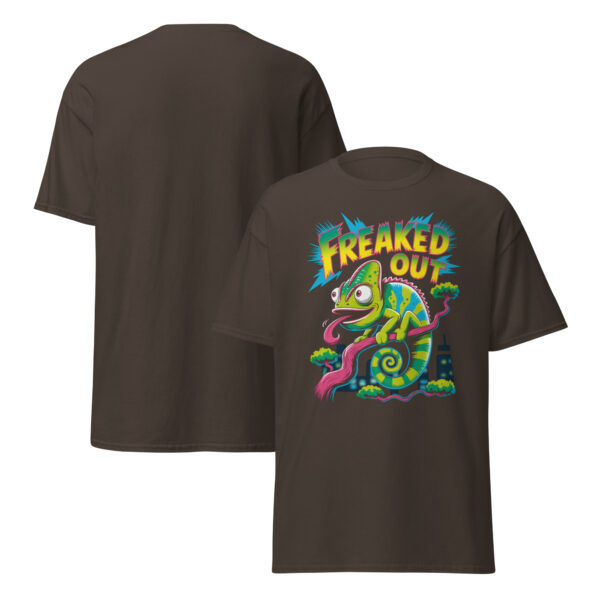 T-Shirt FREAKED OUT – Neon Chameleon Hype