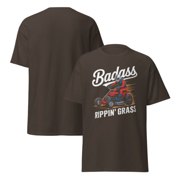 T-Shirt Badass Rippin’ Grass – Rasenmäher Racer