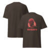T-Shirt NON BLOOD Line Art Porträt Statement