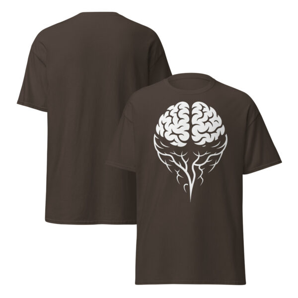T-Shirt Brain Heart – Minimal, Mind