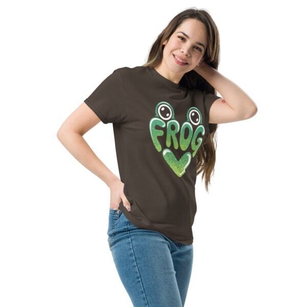 T-Shirt Frog Heart Bubble – Amphibian Love