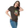 T-Shirt Be Authentic – Retro Regenbogen Statement