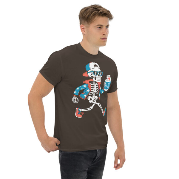 T-Shirt Missing My Soul Skater Skeleton Mil