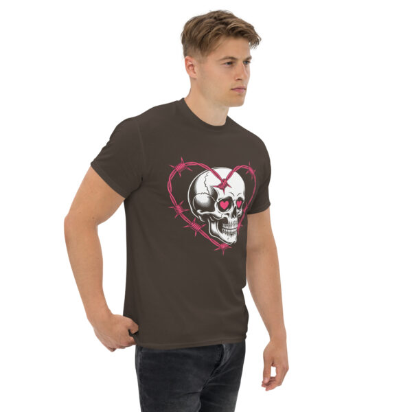 T-Shirt Heartbreaker Skull – Love Hurts Barbed Herz