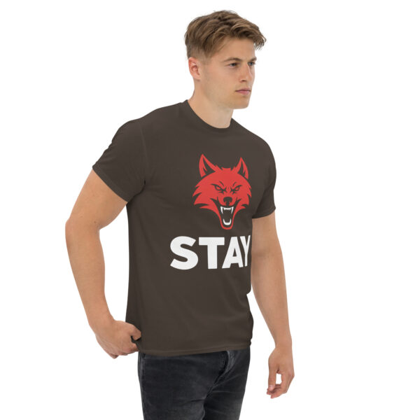 T-Shirt STAY WILD Wolf – Red Alpha