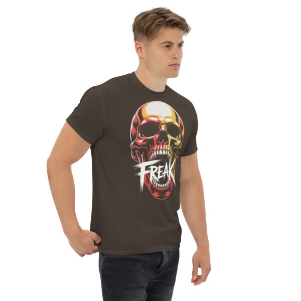 T-Shirt FREAK Skull Scream – Bold Grunge