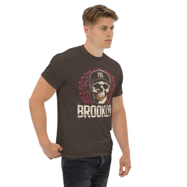 T-Shirt BROOKLYN Skull Roses – Urban Crown, Street Heritage