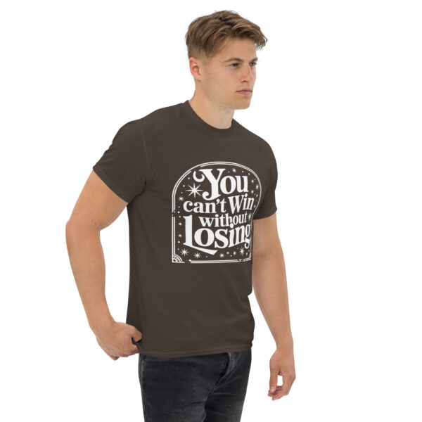 T-Shirt You can’t Win without Losing – Retro Typo Mindset