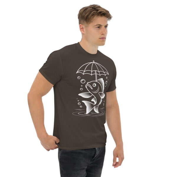 T-Shirt Umbrella Fish – Regenfester Humor