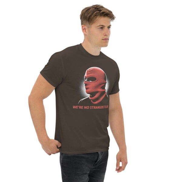 T-Shirt WE'RE NO STRANGERS TO LOVE Rickroll Internetkultur
