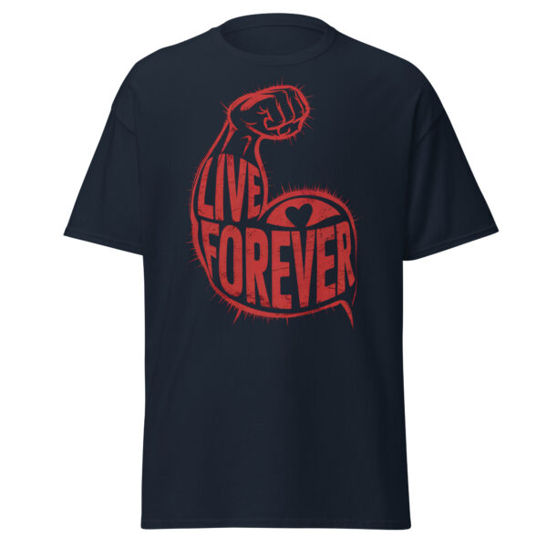 T-Shirt Live Forever Power Fist