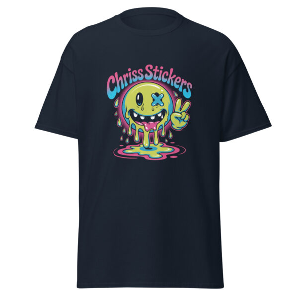 T-Shirt ChrissStickers Drip Smiley Peace